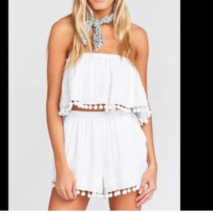 Show Me Your Mumu Laney Pom Pom 2 Piece Set (SHORTS ONLY)